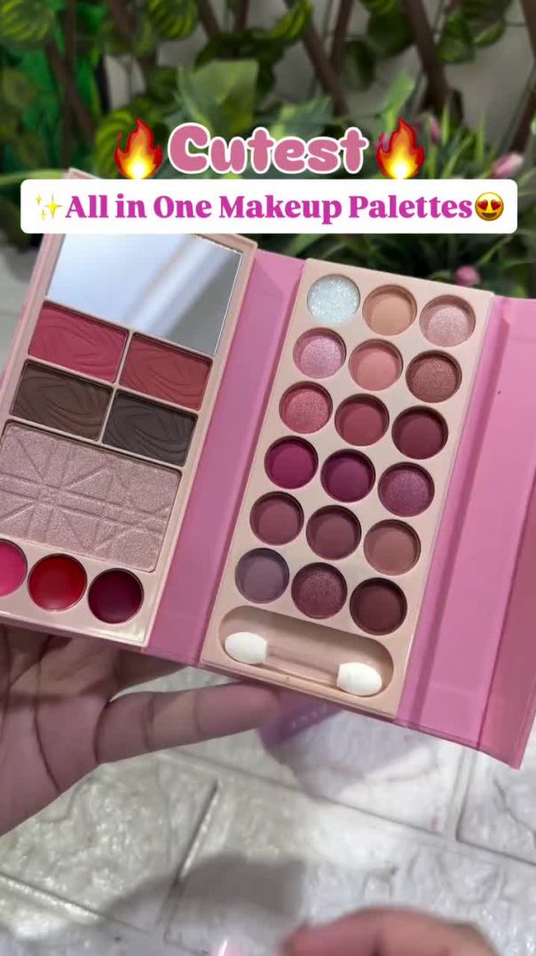 MakeupComment “link” to get the link in Dm😍❤️✨Anylady Korean makeup pallets🌈⚡️Cute handy and trendy 
