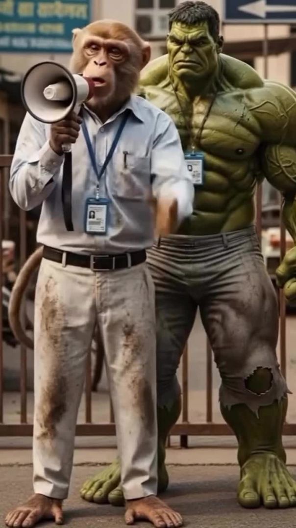 Hulk vs Bandar: Don’t Miss the End! 😱