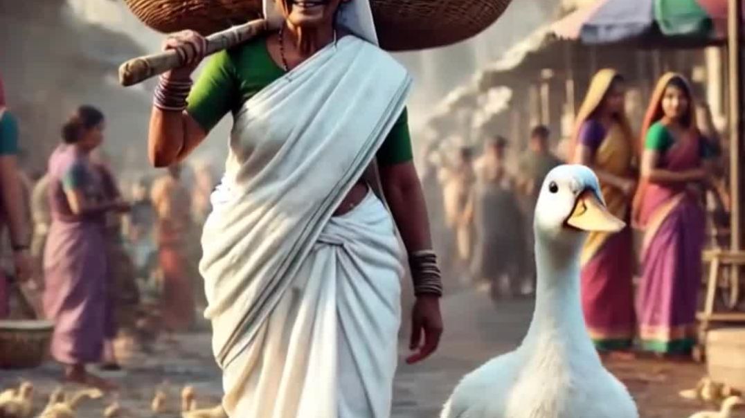 ⁣Dadi aur Duck ki story / cartoon video / kids video