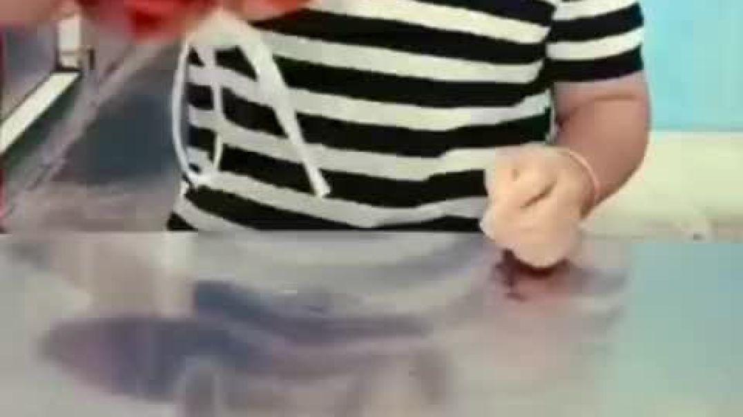 ⁣कॅरीबॅगला गाठ  मारायची पद्धत