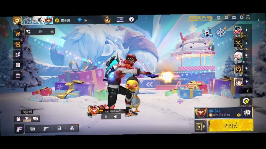 ⁣Free fire BR RANK PLUS HIROIK TO MASTER 💥 ONLY 24 HOUR'S MASTER RANK PLUS. FREE FIRE GAME PLAY 