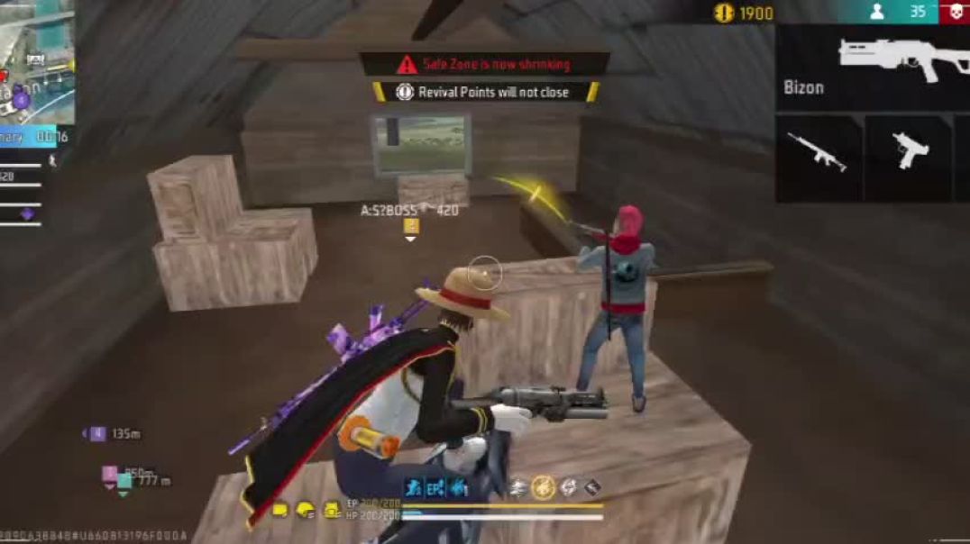 ⁣Free Fire Gaming video