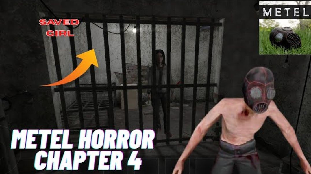 ⁣Metel Horror Escape Chapter 4 Secret Ending _ Full Gameplay