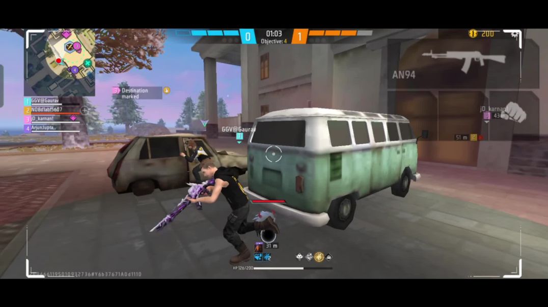 ⁣FREE fire OP GAMEPLAY 🔥🔥