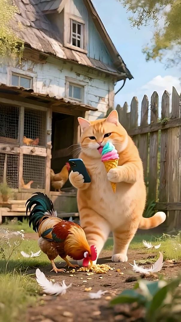 The_orange_cat_is_bad_😅😂_#cat_#funny_#funnycats_#cute_#ai_#orangecat_#قطط(1080p)