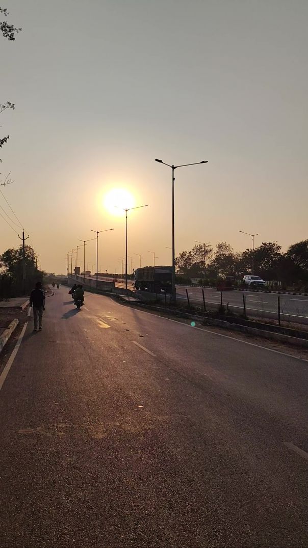 शाम का नजारा 🌄