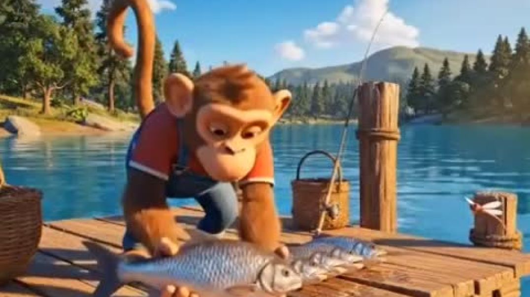 ⁣Bandar bana sikari