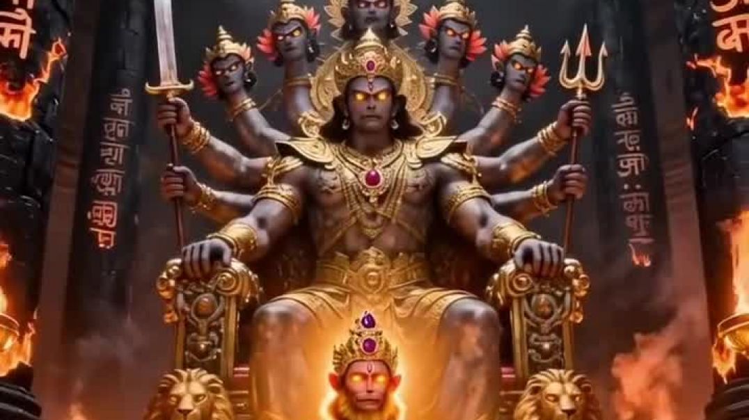 ⁣वो मंदिर जहां भगवान को बाधा गया