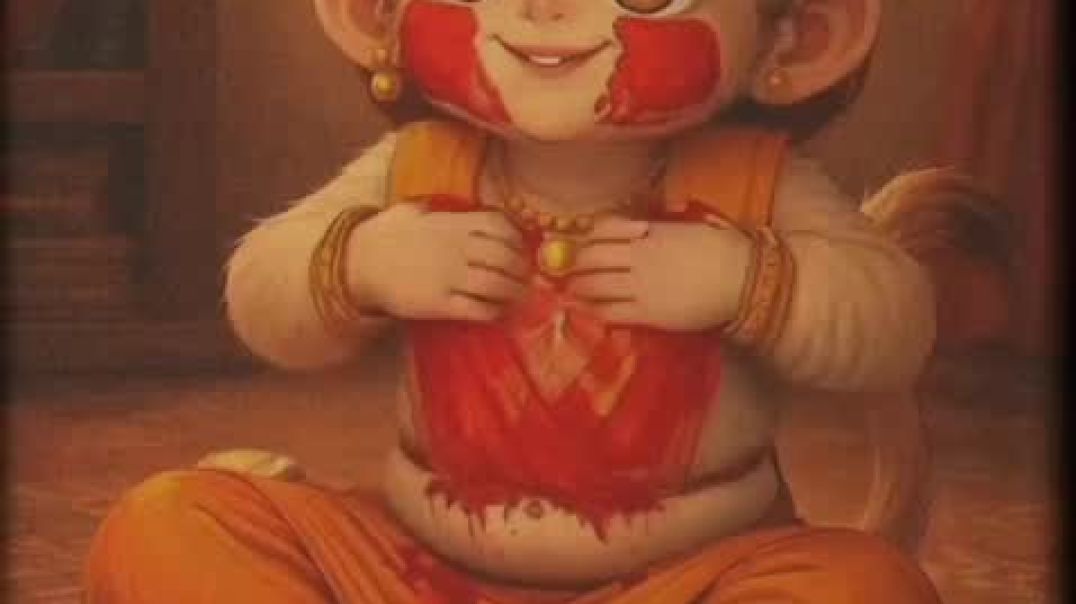 ⁣Ram bhakti hnuman