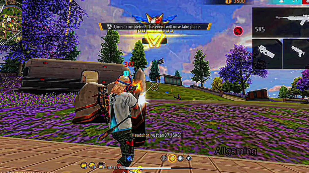 ⁣Free fire montage video