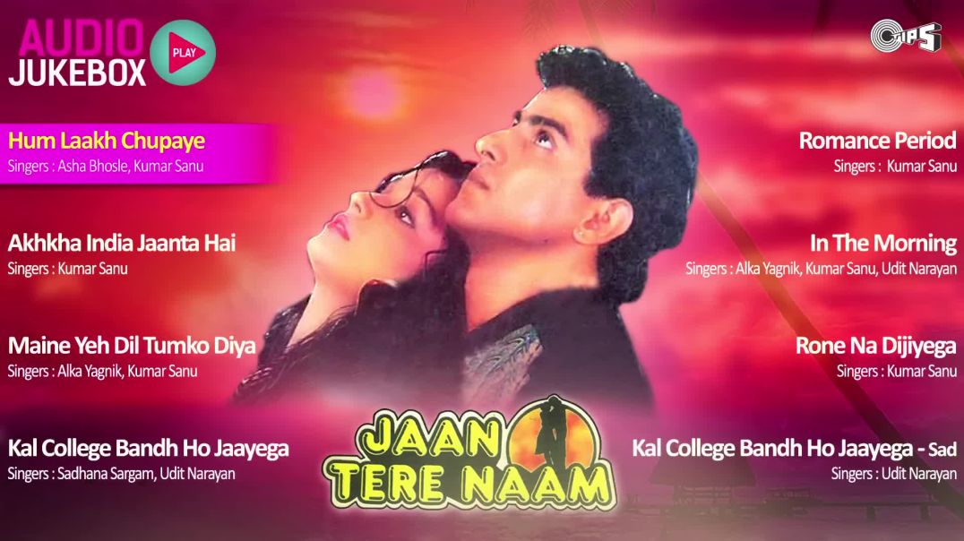 ⁣Jaan Tere Naam Jukebox - Full Album Songs _ Ronit Roy_ Farheen_ Nadeem Shravan(1080P_HD)
