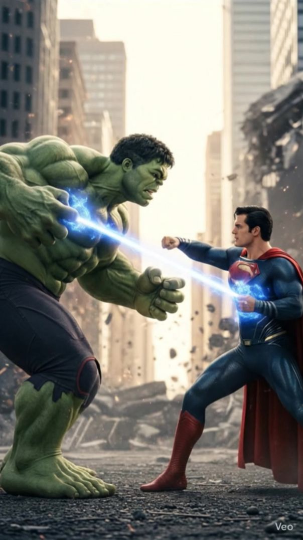 Hulk vs superman