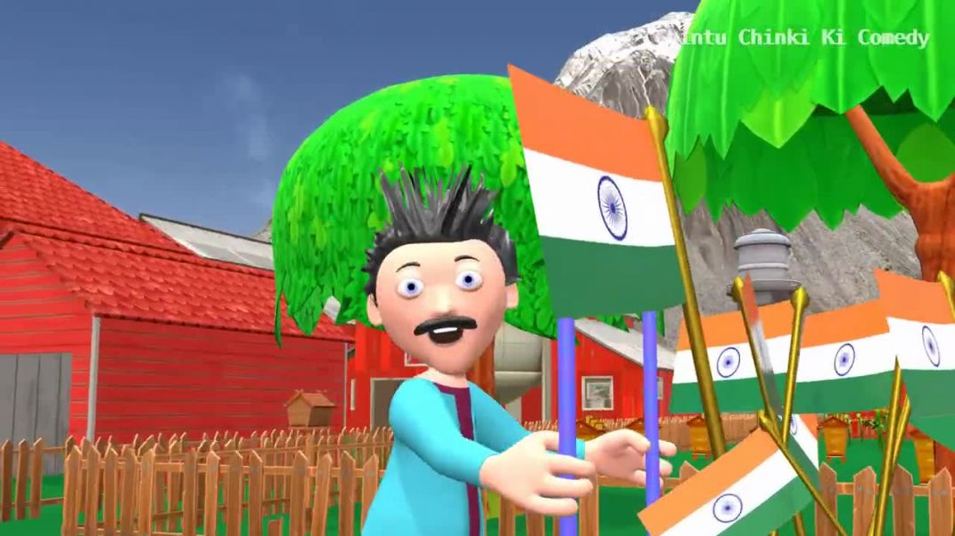 26_Monkey_And_Cat_26_January_Chintu_cartoon_pagal_beta_desi_comedy_video_csbishtvines_720P