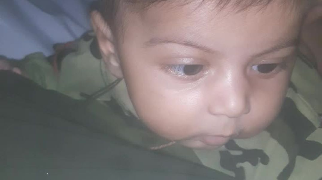 ⁣#my baby playing with me