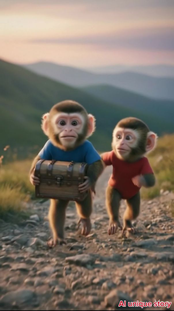 बंदरों ने मूर्ति के लिए कमाया धन