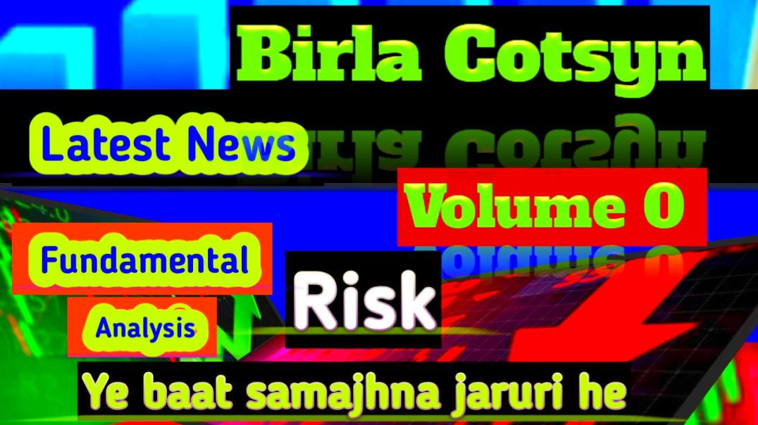 ⁣Birla Cotsyn Analysis