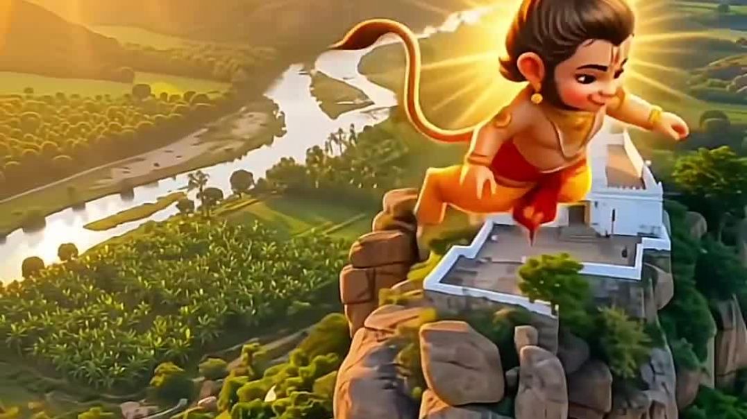 ⁣स्वर्ग_की_अप्सरा_बंदरिया_क्यों_बनी__हनुमान_जी_के_जन्म_का_असली_सच_!😨_#facts(1080p)