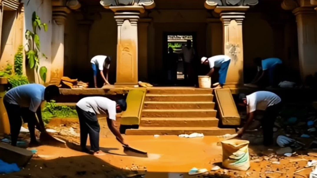 ⁣This Abandoned Temple Was Reborn 🙏✨ | AI Transformation That Will Touch Your Soul