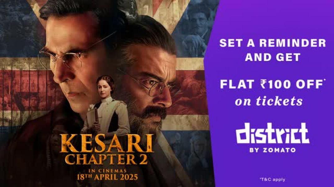 ⁣Kesari chapter 2 movie trailer