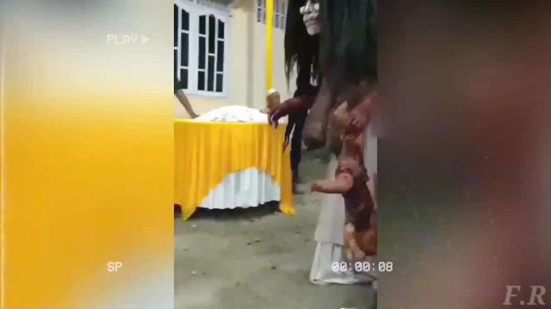 ⁣SERBIAN DANCING LADY DEATH 😱- Scary Ghost videos _ BHoot ki videos