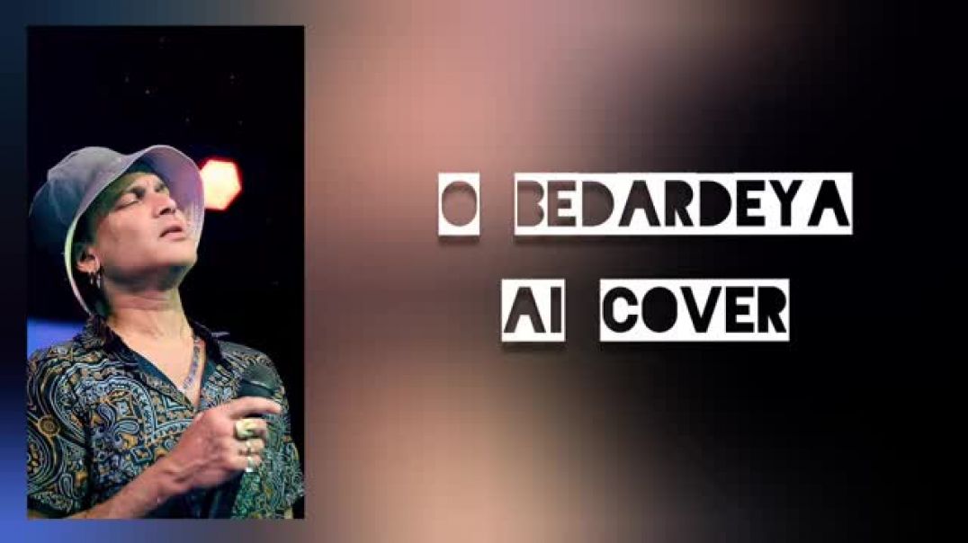 ⁣O Bedardeya _ Zubeen Garg _ AI voice hindi song offcial music 🎶🎶