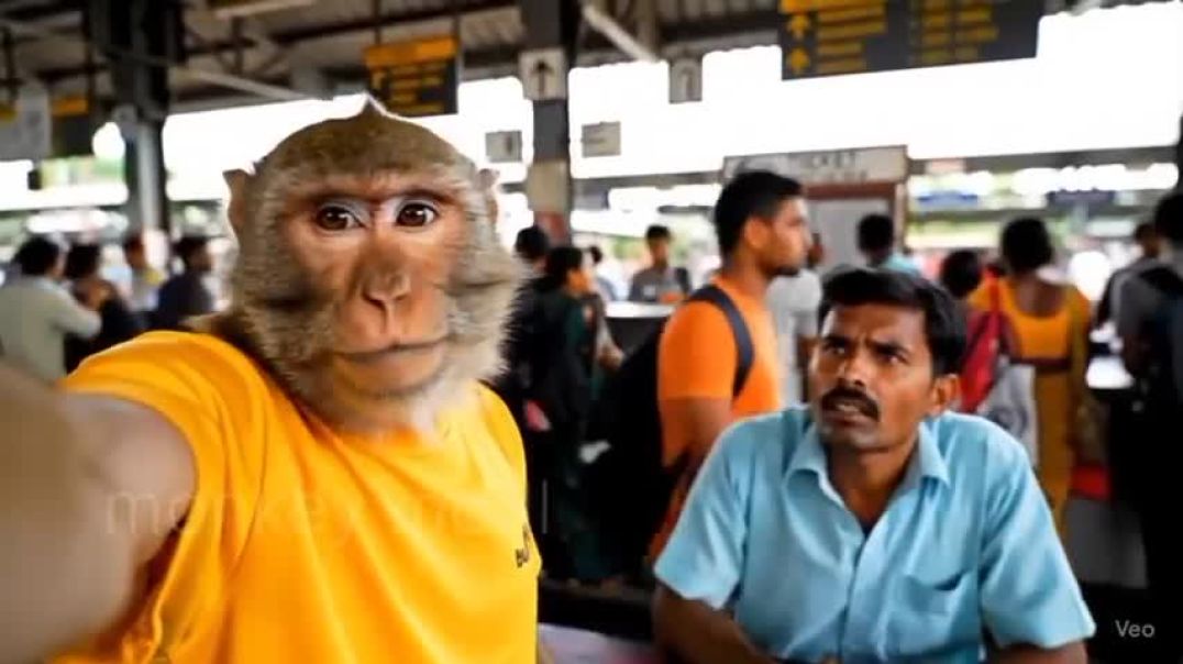 ⁣Bandar ko shimla entry nahi 😱