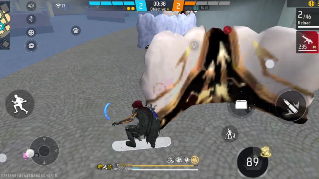 ⁣Free fire cs rank gameplay