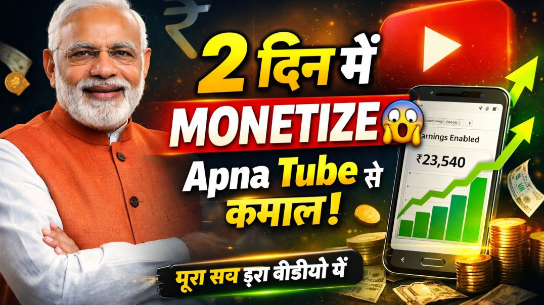 ⁣2 दिन में चैनल मोनेटाइज हो गया 2 din mein channel monetize kaise ho gaya
