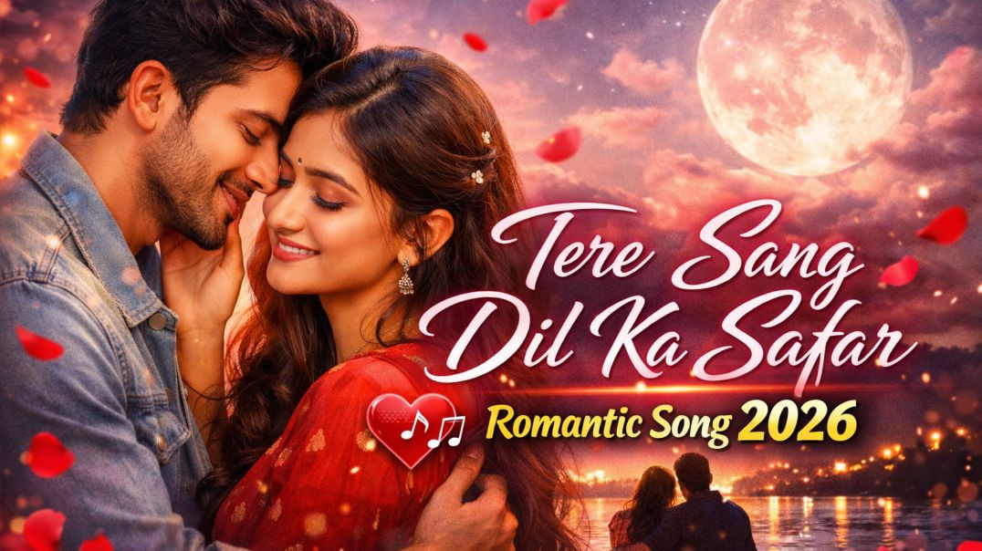 ⁣New Romantic Song 2026 💕 | Tere Sang Dil Ka Safar | Hindi Love Song | Couple Romance