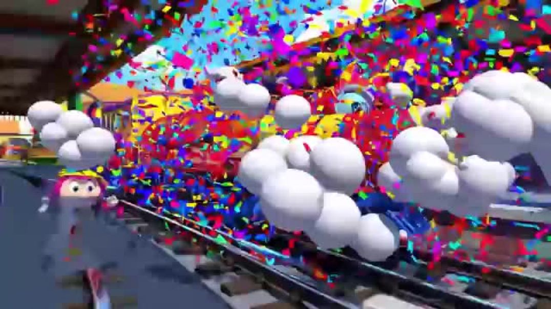 ⁣Gadi aai Gadi aai chuk chuk chuk Train Kids Rhyme