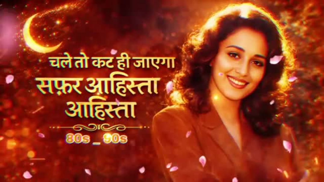 ⁣chalo to kat hi jayega safar ahista ahista