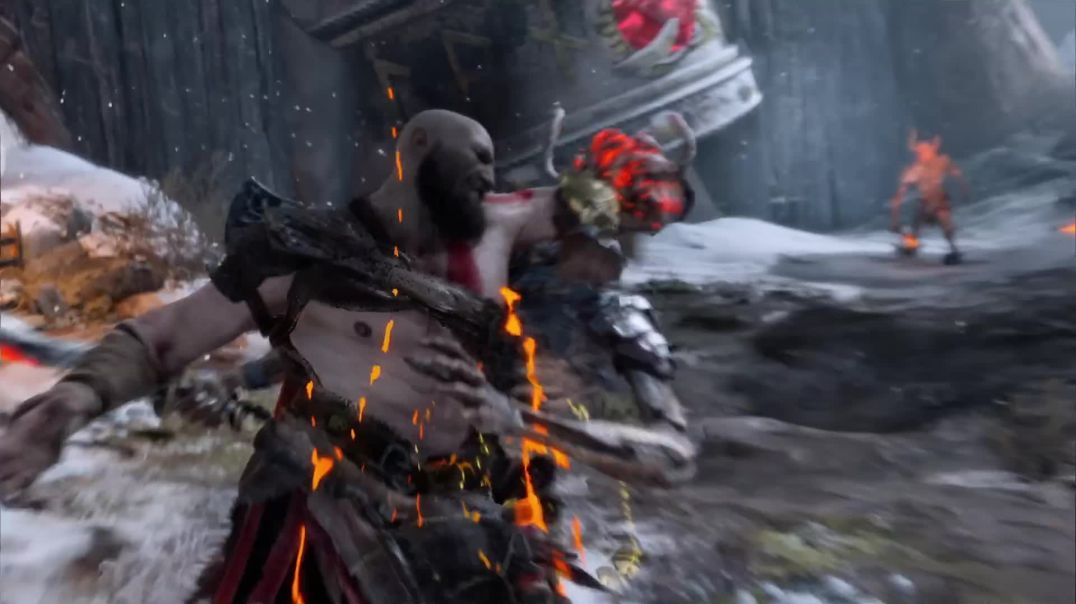 ⁣God of War - "Be A Warrior" Gameplay Trailer | PS4 Pro 4K