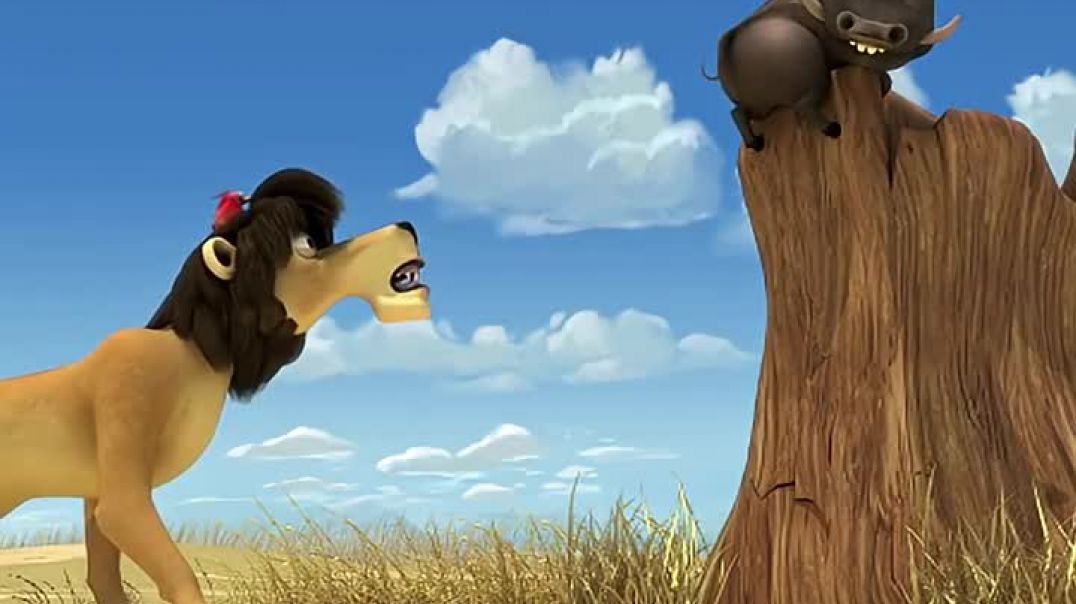 ⁣Siapa yang Bersembunyi di Dalam Hutan 🪵 🦁Leon Sang Singa  _kartunlucu _videopendek _videohewan(720P_