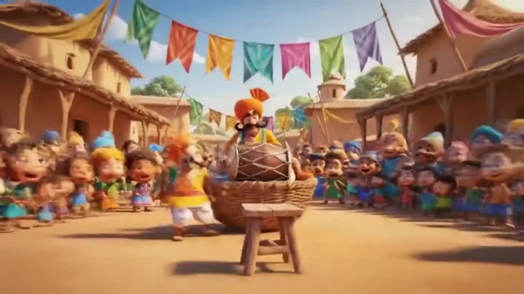 ⁣_ कालू मदारी आया _d Baby Songs _ Hindi Balgeet _ Kids Channel India(720P_HD)