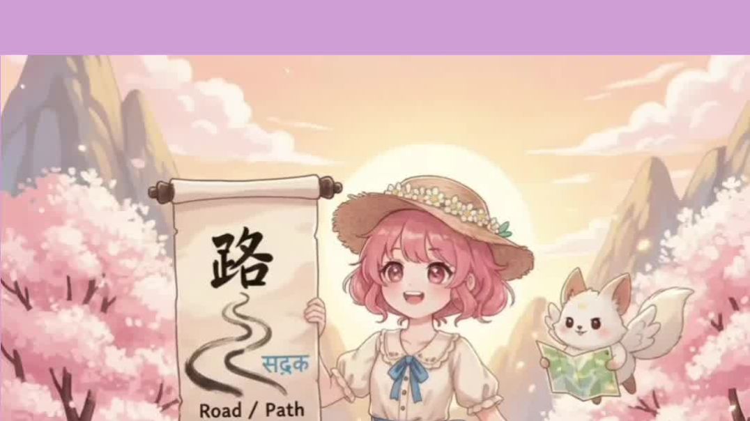 ⁣Learn Daily Chinese New words in easy Hindi language today's lesson is object and place