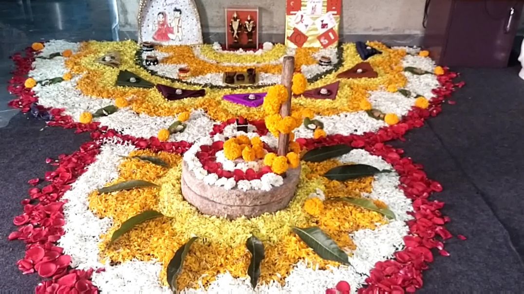 हळदी समारंभ सजावट .