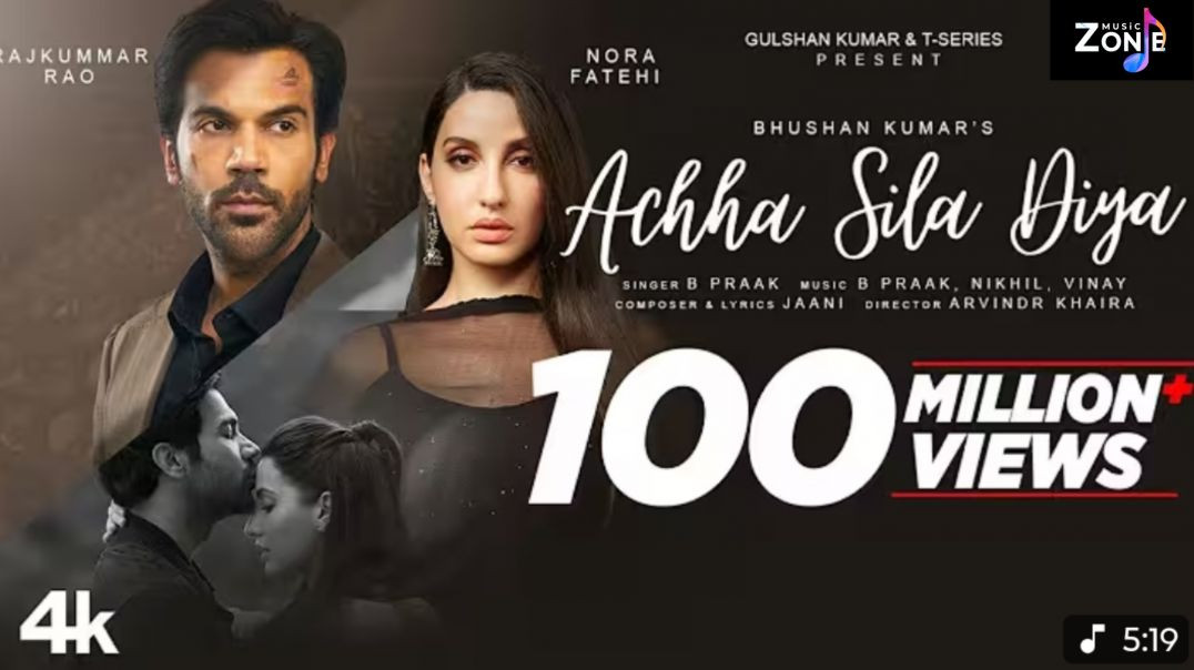 ⁣Achha Sila Diya | Jaani & B Praak Feat. Nora Fatehi & Rajkummar Rao | Nikhil-Vinay, Yogesh B