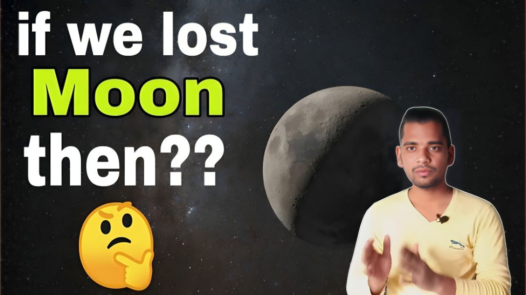 ⁣यदि चांद धरती से गायब हो जाए तो | if we lost Moon | Earth | AC Prashant