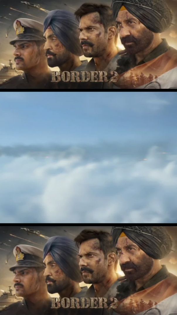 Border 2 (2026) 🔥 Sunny Deol की सबसे बड़ी वापसी | Republic Day धमाका 🇮🇳 #shortvideo #moviereview