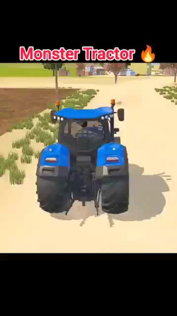 New Holland Monster Tractor Added in Indian Vehicles Simulator 3D | Big Power Update