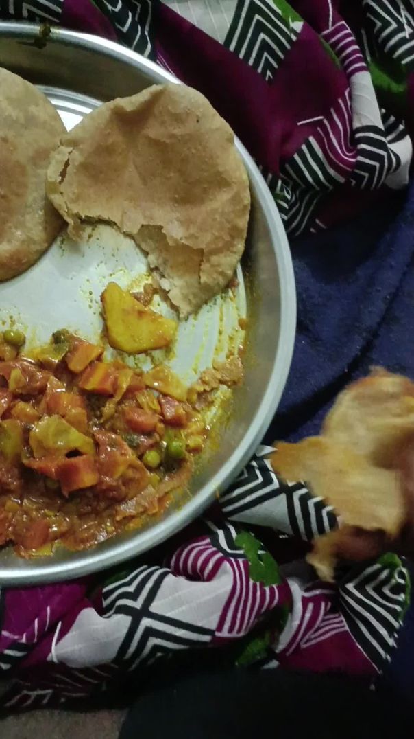 🥕🥔 पूरी की सब्जी 🥰