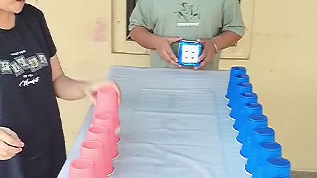⁣Roll Dice 🎲 And Collect Cup 😀 #shorts #reels #funny #trending #viralvideo #video #family #games
