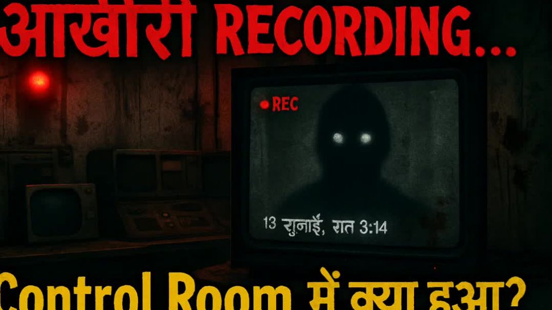 ⁣_स्टेशन मास्टर की आख़िरी रिकॉर्डिंग _ Control Room Mystery _ Hindi Horror Story_