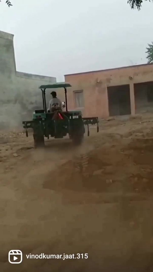 tractor stunt video