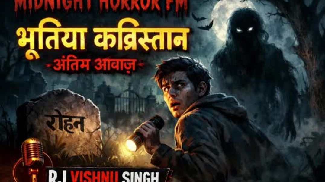 ⁣भूतिया कब्रिस्तान की सच्ची कहानी | Midnight Horror FM