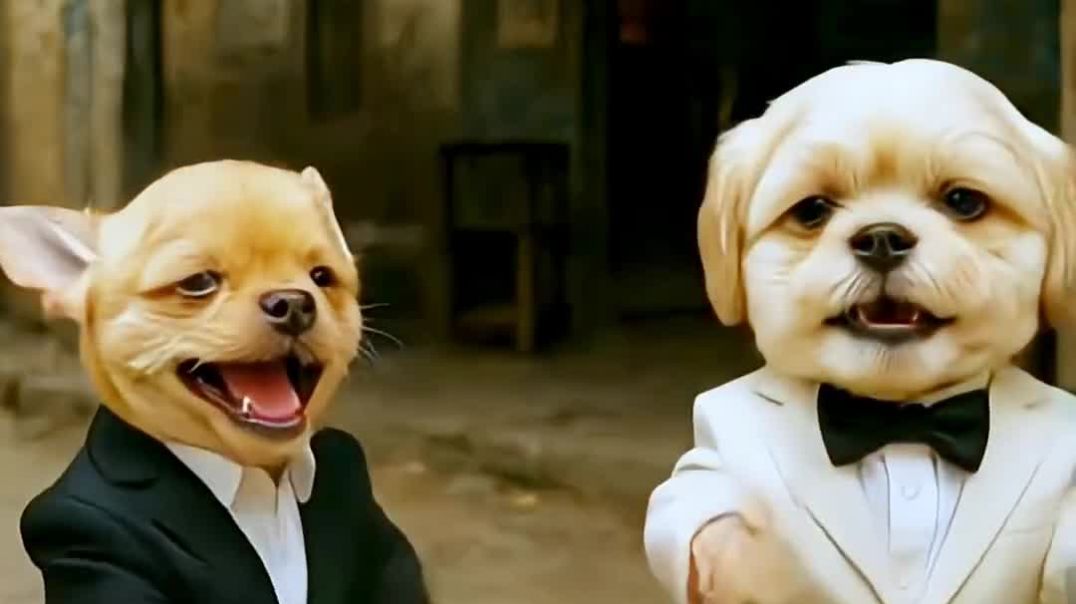 The_poor_puppy_didn_t_have_bread_so_his_rich_friends_making_fun_of_him_animahal_1080P