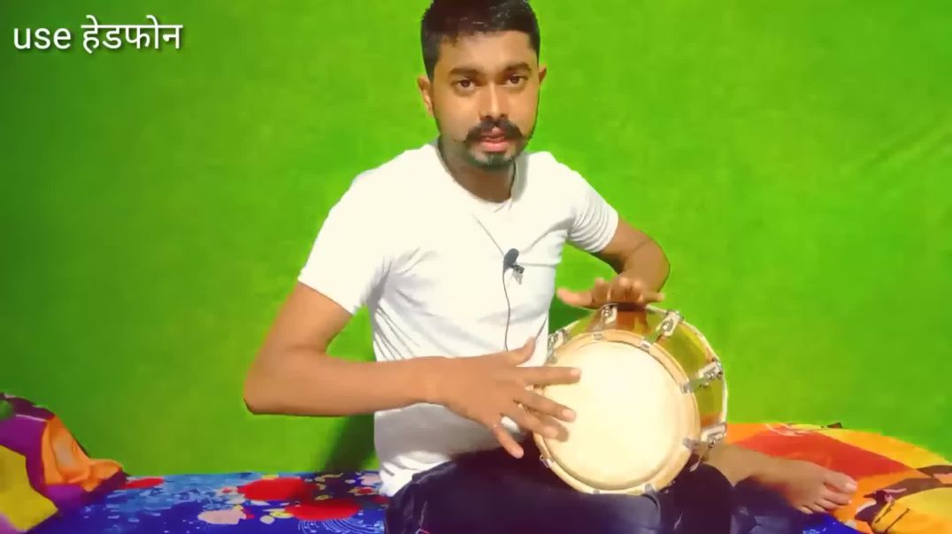 ⁣2 minute me dholak kaise bajana sikhen⧸ how to learn dholak in 2 minute⧸ 2 मिनट में ढोलक बजाना सीखें