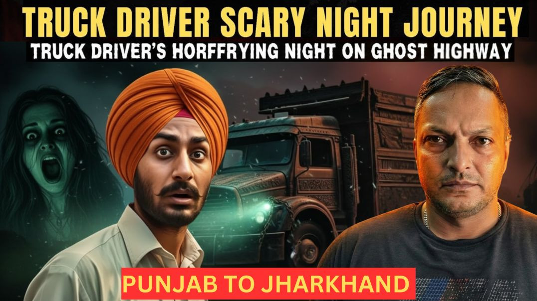 ⁣Real Truck Driver Horror Story in Hindi