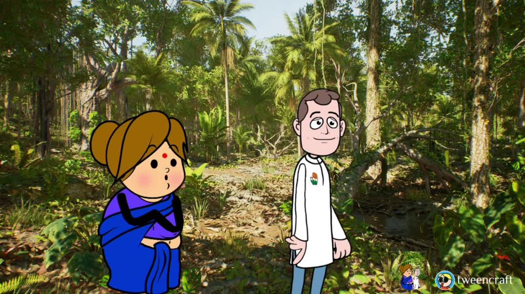 ⁣मोटका का लैय गये जंगल 🤣 | lalkajijicartoon | lalkajji | cartoon