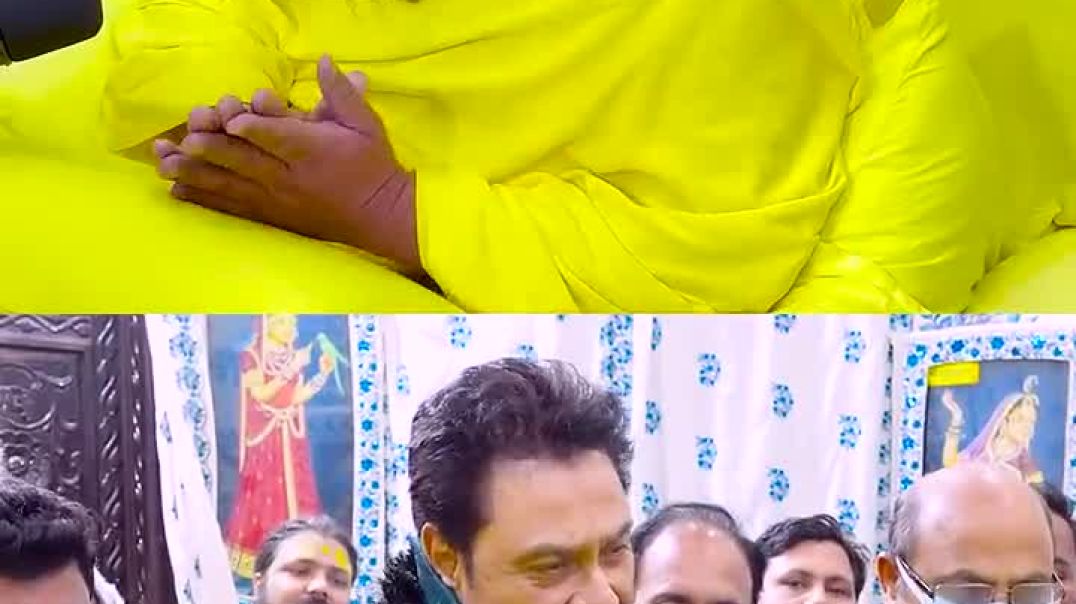 ⁣गायक Kumar Sanu ने पूज्य महाराज जी को क्या सुनाया_ Bhajan Marg